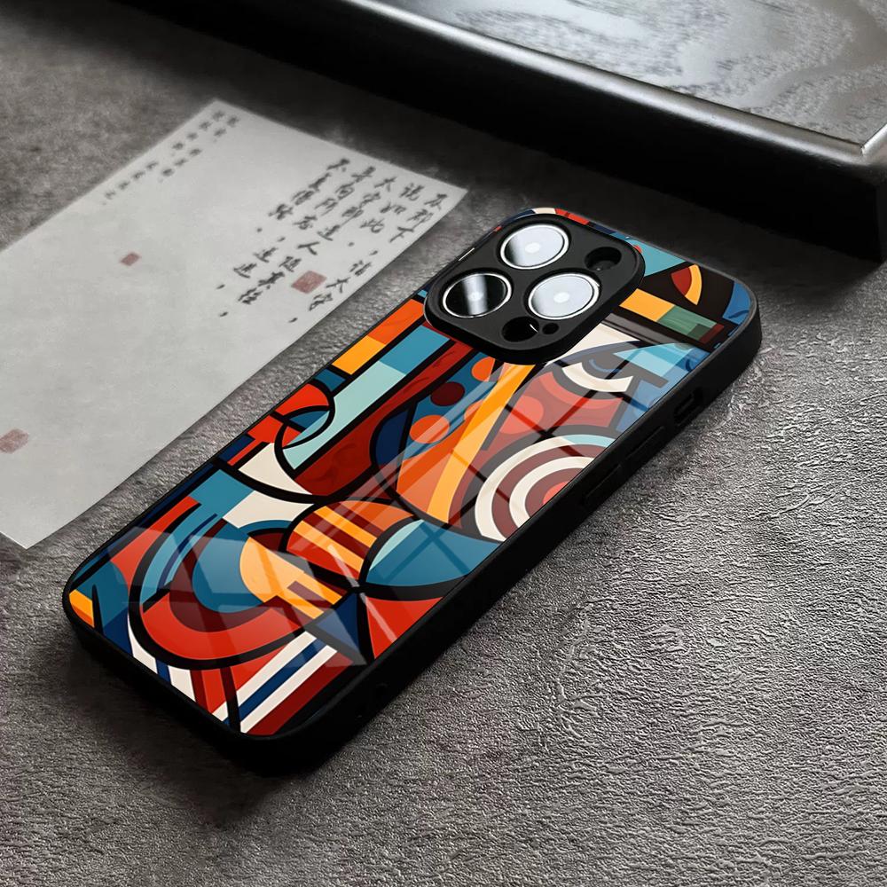 

Art Pablo Picasso Cubism Phone Case For IPhone 15 Pro Max 14 Pro 12 11 13 Mini X XR XS 16 Plus SE Tempered Glass Back Cover iPhone11 ProMax