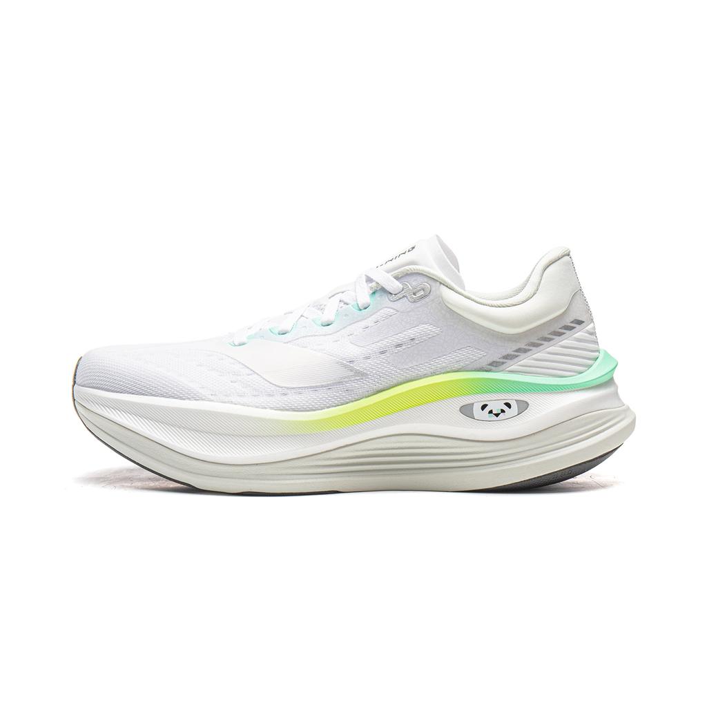 New LiNing Cushioning, Wear Resistant Low Top Casual Running Shoes Women's White ARHV014-20