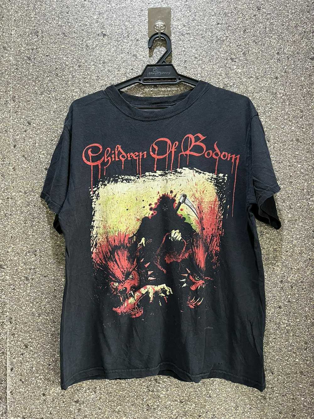 Vintage Children of Bodom Basic Style Short Sleeve Tshirt Unisex Reprint KH5187 XXXXL