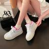 Dopamin-Plateau Weiße Schuhe Damen Neue Damen Low-Top Schuhe Farbabstimmung Sportliche Freizeitschuhe Damen