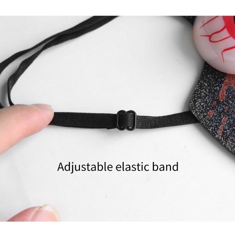 Flackernde LED Augapfel Krawatte Verstellbarer Riemen Festival Krawatte Dekorationen Für Halloween Kostüme Und Themenpartys