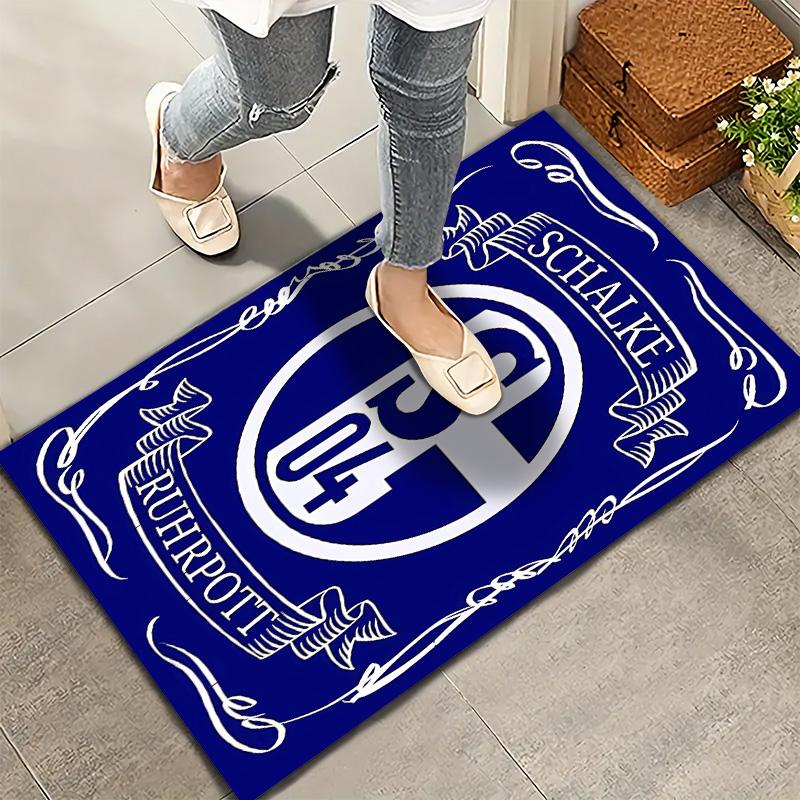 Fc Schalke Carpet Rug For Living Room Bedroom Home Sofa Decoration Kids Play Nonslip Floor Mat