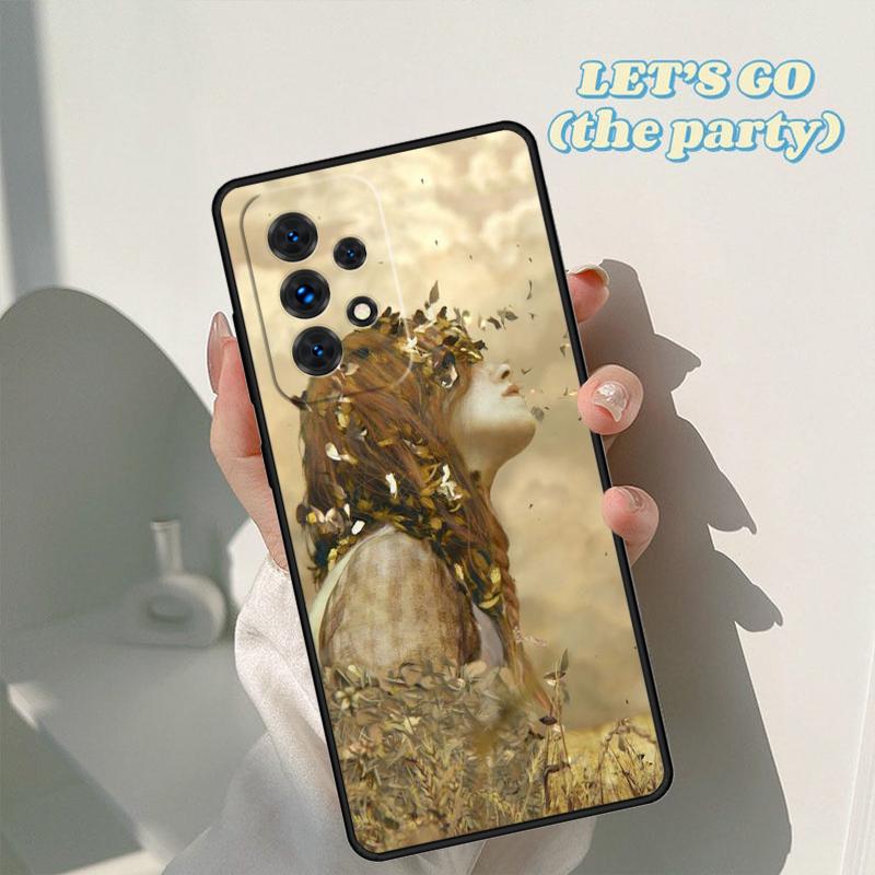 Anne with an E Phone Case For Samsung Galaxy A42 A31 A40 A51 A71 A32 A80 A91 A52 A72 A73 A20e A21S A50 A70 A11 A12 Cover