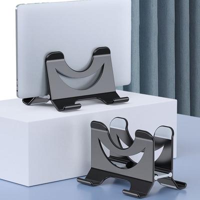 Vertical Stand For Mac Mini Aluminum Alloy Laptop Desktop Stand Anti-Slip Adjustable Computer Holder