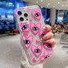 Multicolor Love Heart Eyes Anti-drop Soft Case For iPhone 13 11 12 14 15 Pro Max 7 8 Plus SE 2 3 X XR XS Max Airbag Clear Cover
