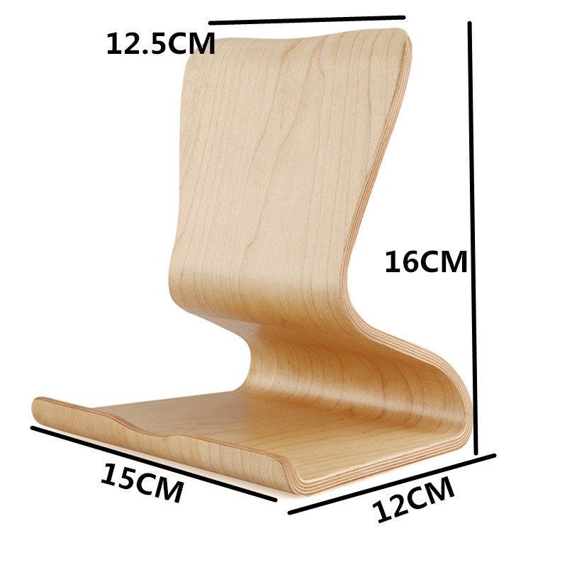 Walnut Wood Desktop Tablet & Computer Stand