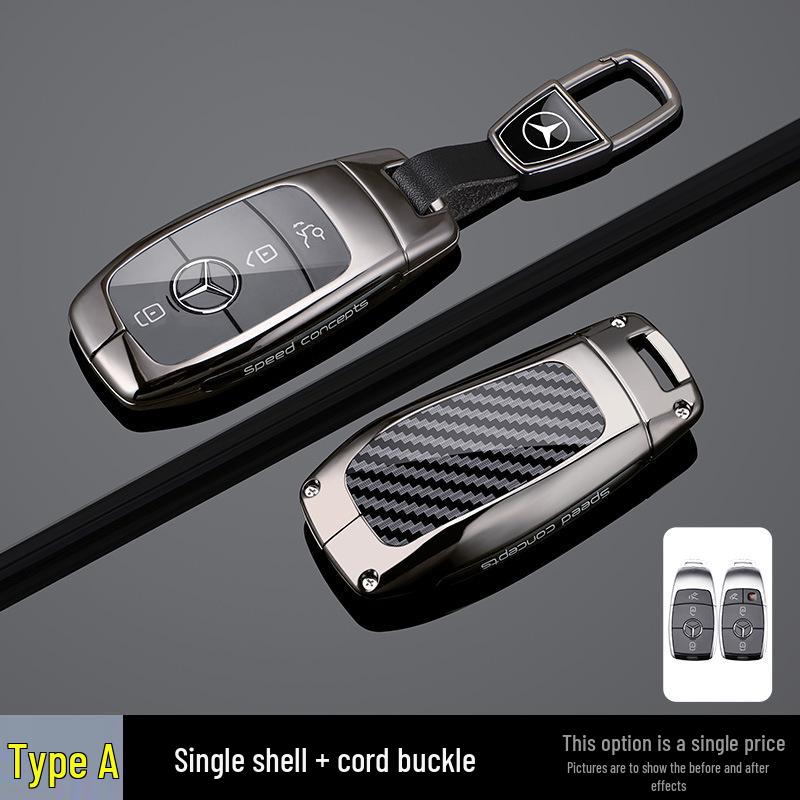 Protective Cover for Mercedes C-Class GLA E260 W204 SLK Old Model Key Shell Remote