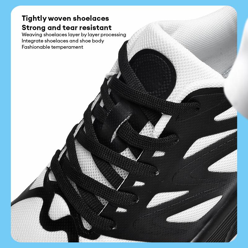 Women's Air Cushion Running Shoes with Shock Absorption Breathable Men's Lightweight Gym Sports Sneakers for Marathon Training