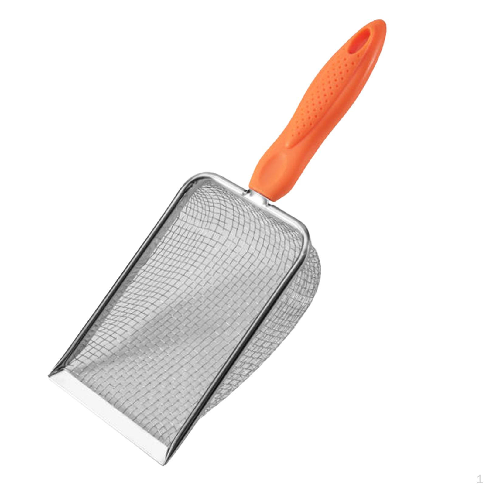 

Совок для кошачьего туалета, песок, котенок, металл, нержавеющая сталь для кролика 6 mesh