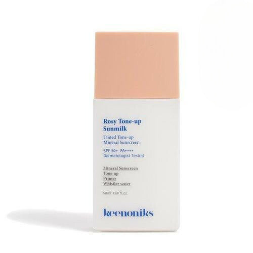 

Keenoniks Rosy Tone-up Sunmilk SPF 50+ PA++++