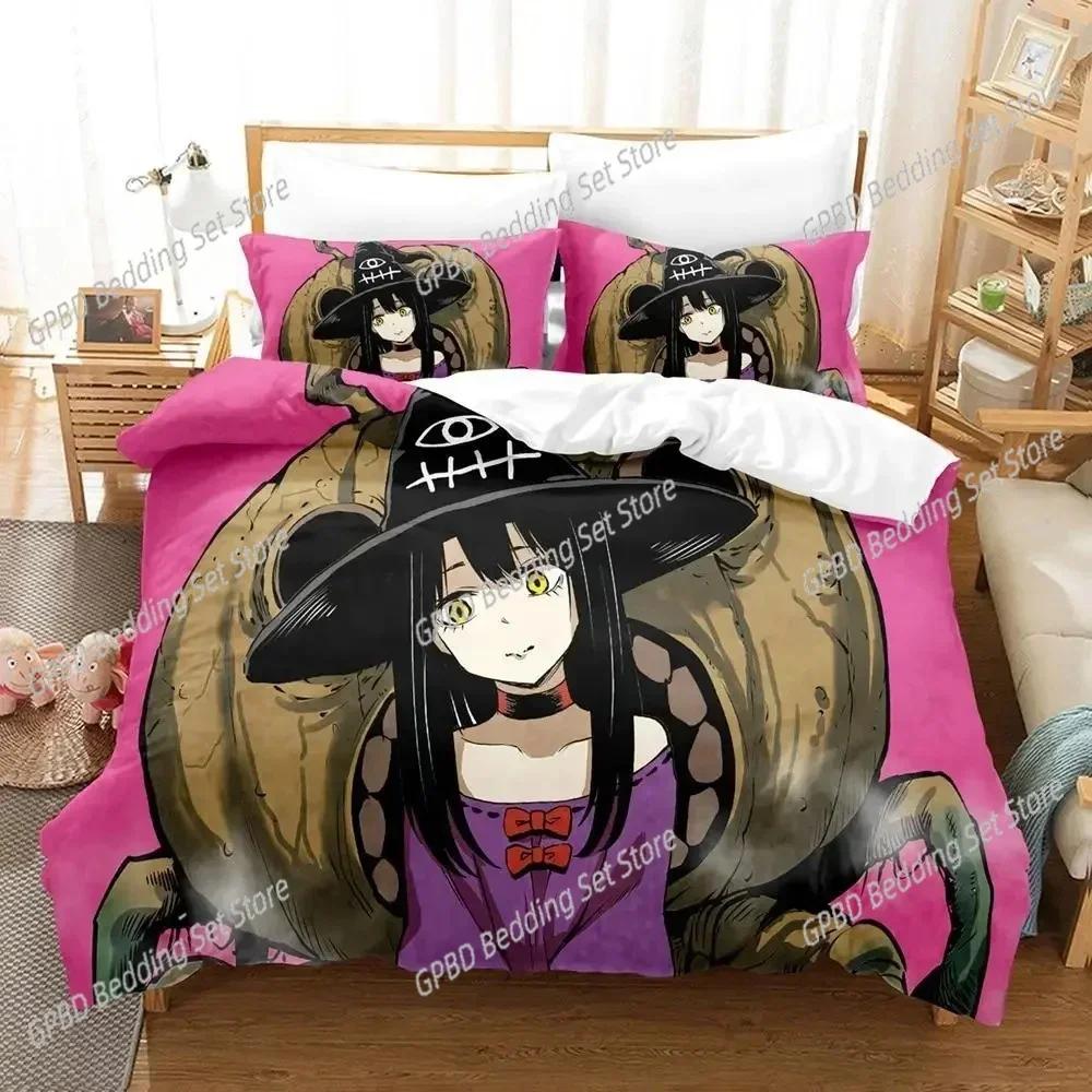 

Одеяло Аниме Миико-тян Девочка, которая их видит Комплект постельного белья Спальня Мягкий Современный S Удобный Comforter (quilt)-EU Single(135*200cm)3pcs