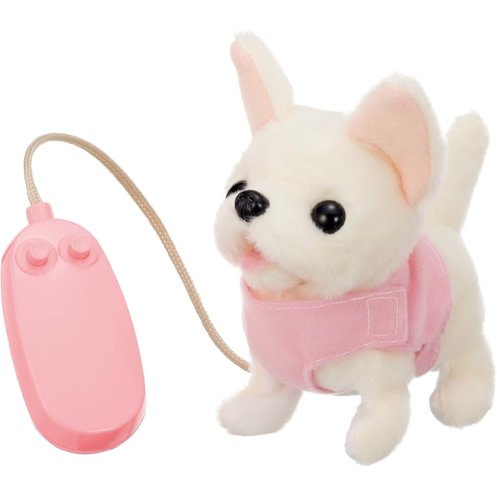 Iwaya Remote Control Plush Toy Walking Chihuahua Battery Operated 3159-1