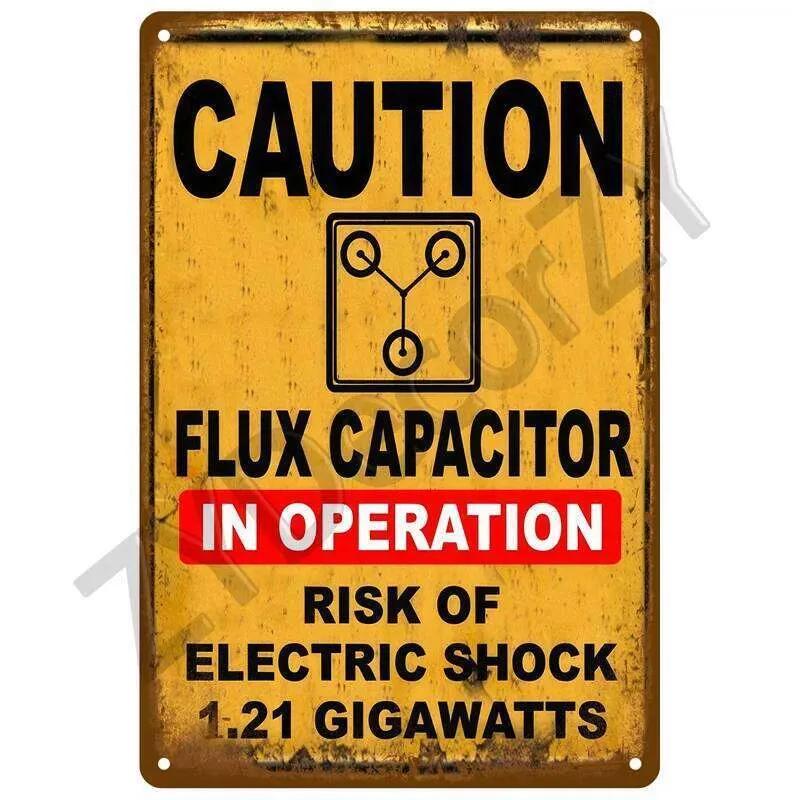 Warning Retro Tin For Home Room Wall Decor Art Metal Sign Vintage Bars Garage Cafe Club Man Cave Pubs Mural Plate Poster 26T0104 26T0104