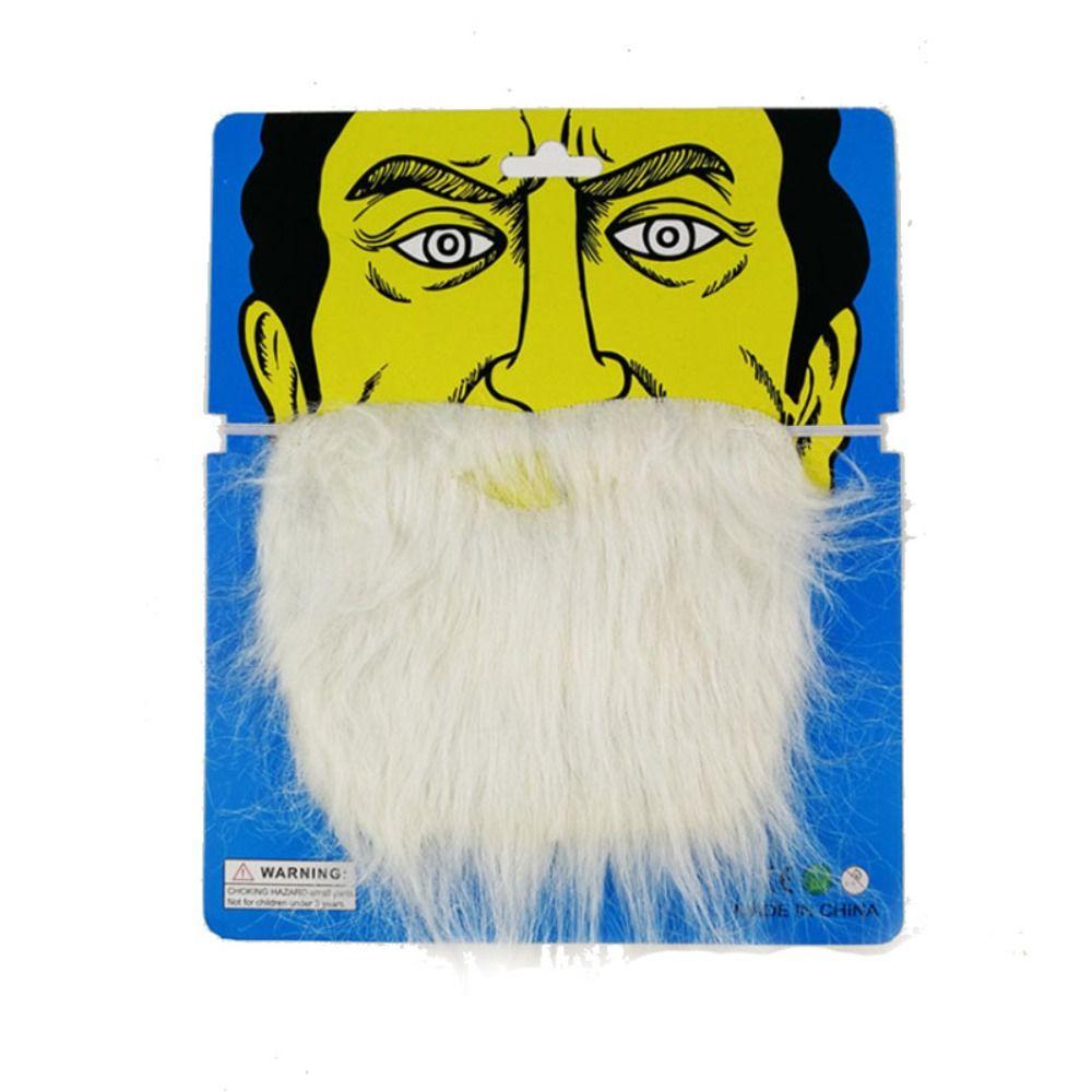 Funny Realistic Fake Beard Halloween Halloween Fake Mustache Photobooth Props   Prom
