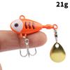 Durable 3D Printed Zinc Alloy Fishing Lures With 360 Degree Rotating Glitter Perfect For Freshwater Saltwater Fishing