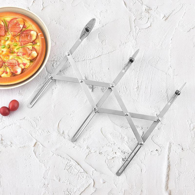 5/7 Rad Pizza Schneider Werkzeug Messer Edelstahl Rund Teigteiler Schneider Verstellbare Rollklinge Backen Küchenzubehör
