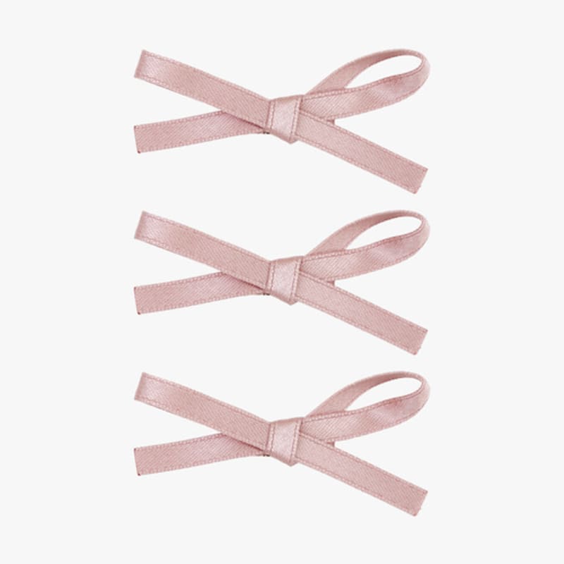 

pink PINEAPPLE [3EA 1SET] ribbon BUNDLE HAIRPIN SET_pink pink_FREE