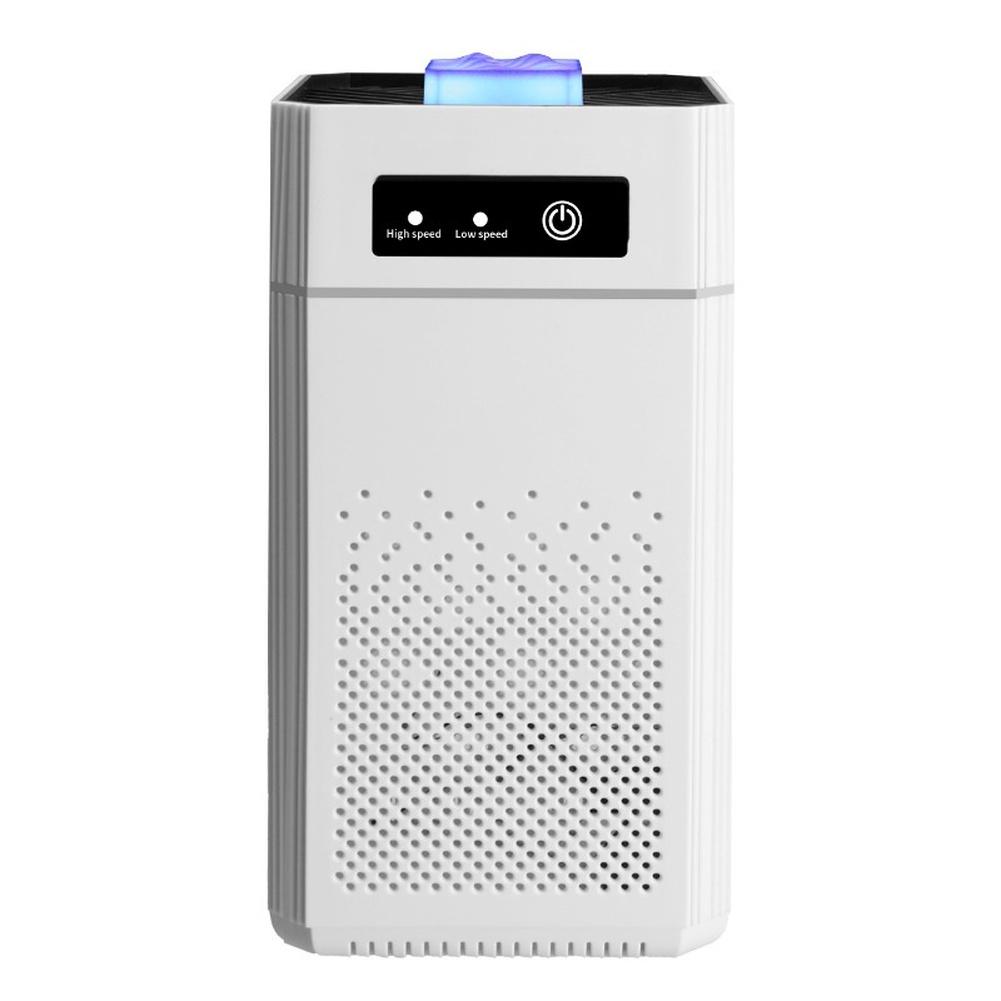 For Bedroom For Office White Desktop Air Purifier Customizable Air Purification Device Air Purifier ABS Material