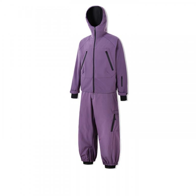 Men Women Ski Suit Set Waterproof Windproof Insulated Snowboarding Jacket Pants Winter Sports