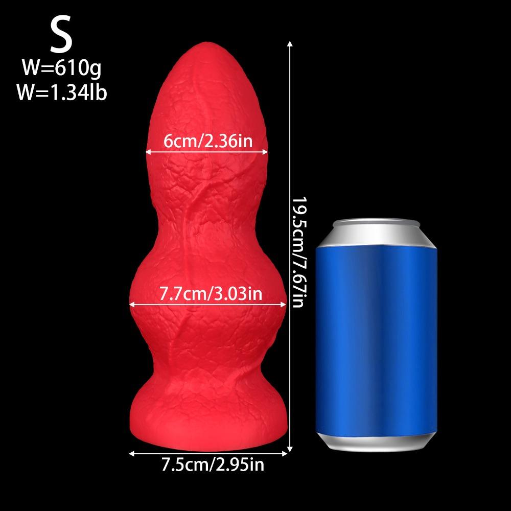 Large Soft Silicone Anal Plug Wearable Anal Expander for Women Adult Toy