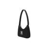 New MLB New York Yankees Nylon Shoulder Bag, Handbag Women's Black 3ABQB045N-50BKS