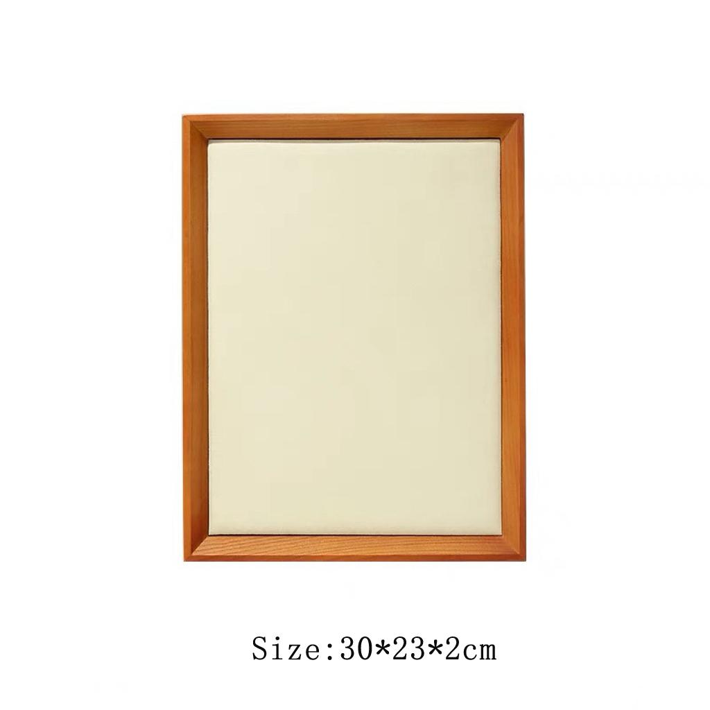 HeMu Solid Wood Microfiber Velvet Cloth Mostly Used for Inner Oblique Empty Tray Viewing Pallet Jewelry Display Storage Tray