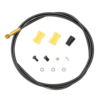 SHIMANO SBLS Uyumlu Disk Fren Hortumu 1700mm Siyah ISMBH90SBLSL170 SM-BH90 BR-M820