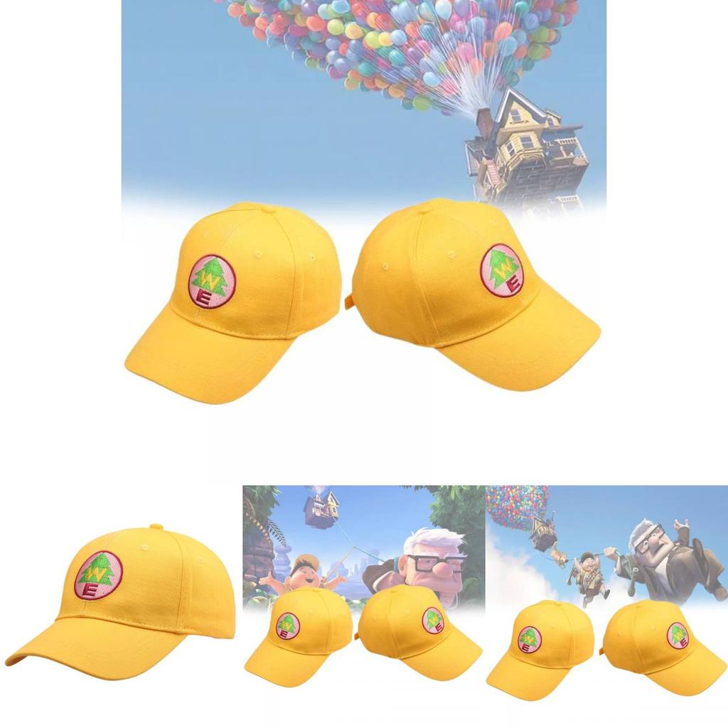 Up Russell Cosplay Baseball Cap With Cotton Material For Anime Fans