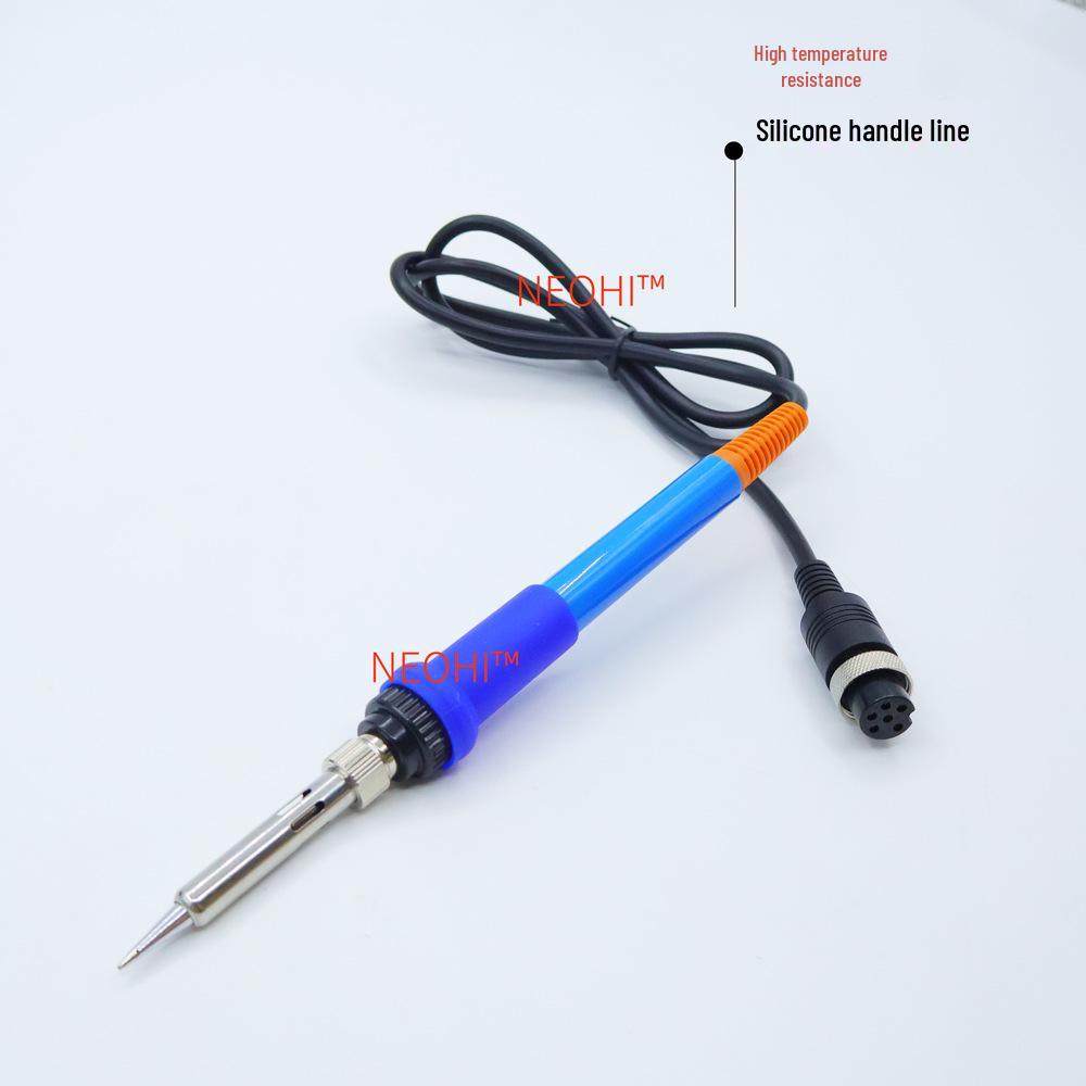 Adjustable Temp Soldering Station with Digital Display and Rivet Welding Iron