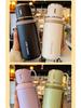 2025 High-Quality 316 Stainless Steel Thermos Cup with Lid for Girls – Ideal for Tea and Water, Perfect for Students.