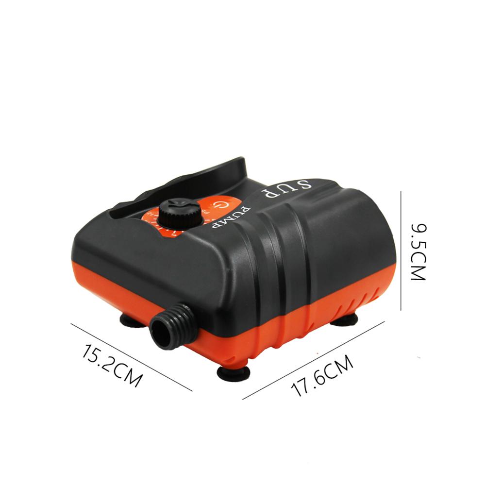 Portable Air  Pump 12V Electric Air Bump For Paddle Board With 6 Ports   16PSI  Air Pump Tool