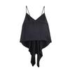 Top Lingerie Sexy Style Européen & Américain Dos Nu Asymétrique Satin de Soie pour Femmes Printemps 2026