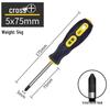 Conjunto de Chaves de Fenda Magnéticas de Grau Industrial - Phillips e Fenda