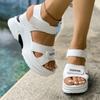 Fashion Chunky Platform Sandals for Women Summer New Thick Bottom Sports Sandals Woman Plus Size 42 Fashion Wedge Heel Sandalias Mujer