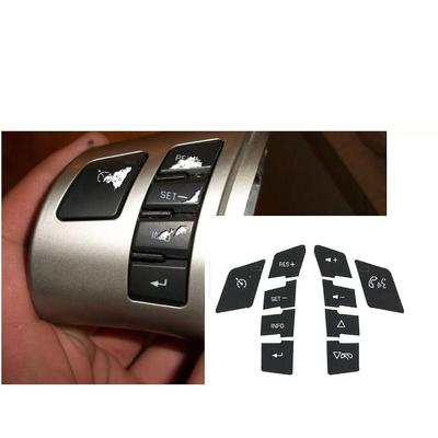 Button Repair Decals ABS Black Brand New High Quality
