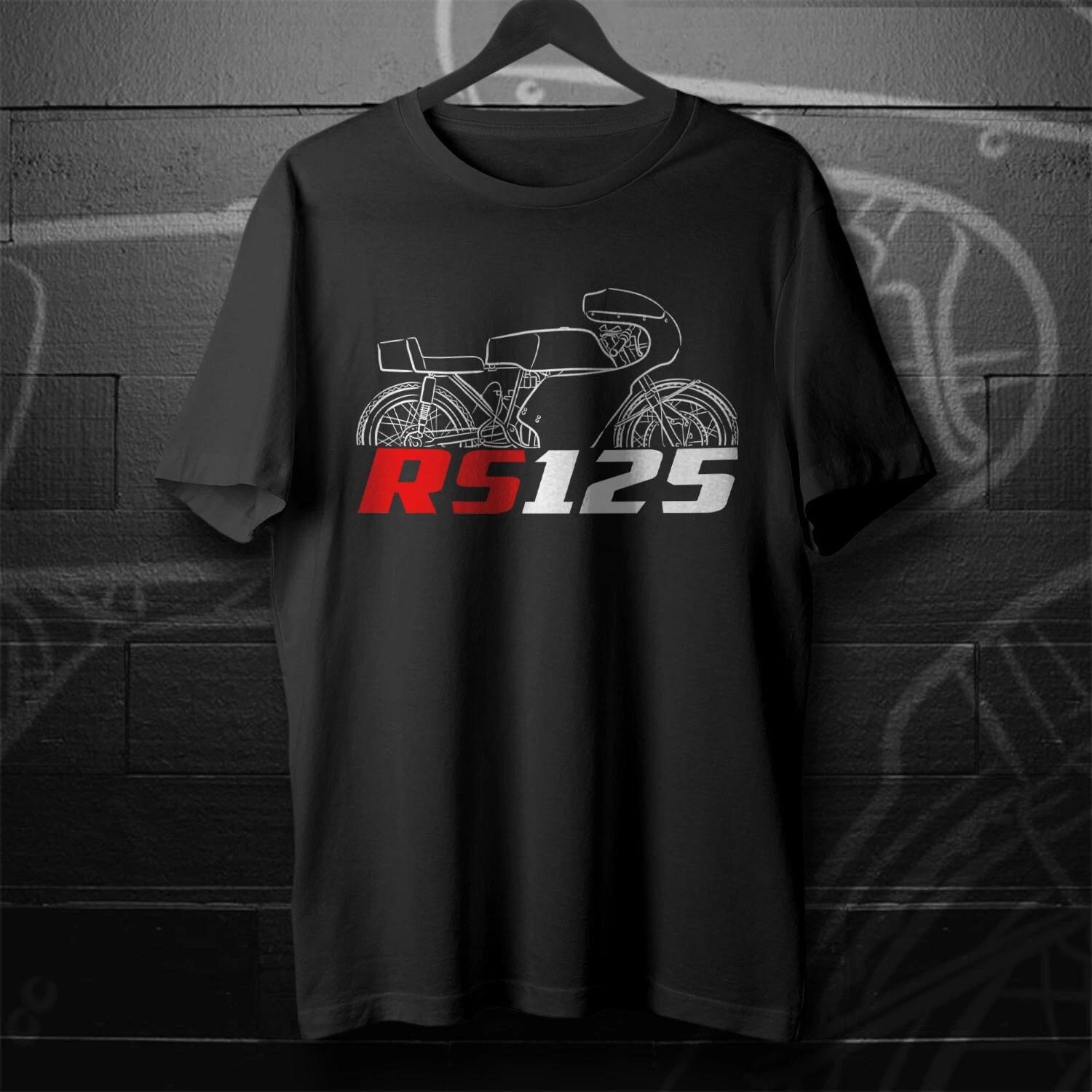Black men s and women s T-shirt For Maico RS125 1969-1976- Motorcycle XL