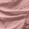 Women's Fashion Loose Casual Summer O-neck Mid Length Sleeve T-shirt
