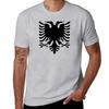 Shqipe - Albanian Griffin T-Shirt Customizeds Aesthetic Clothes Plus Size Tops Black T-shirts for Men