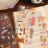 Yu Xian Light and Shadow Landscape Stickers: Creative American Style for Journal DIY & Collage