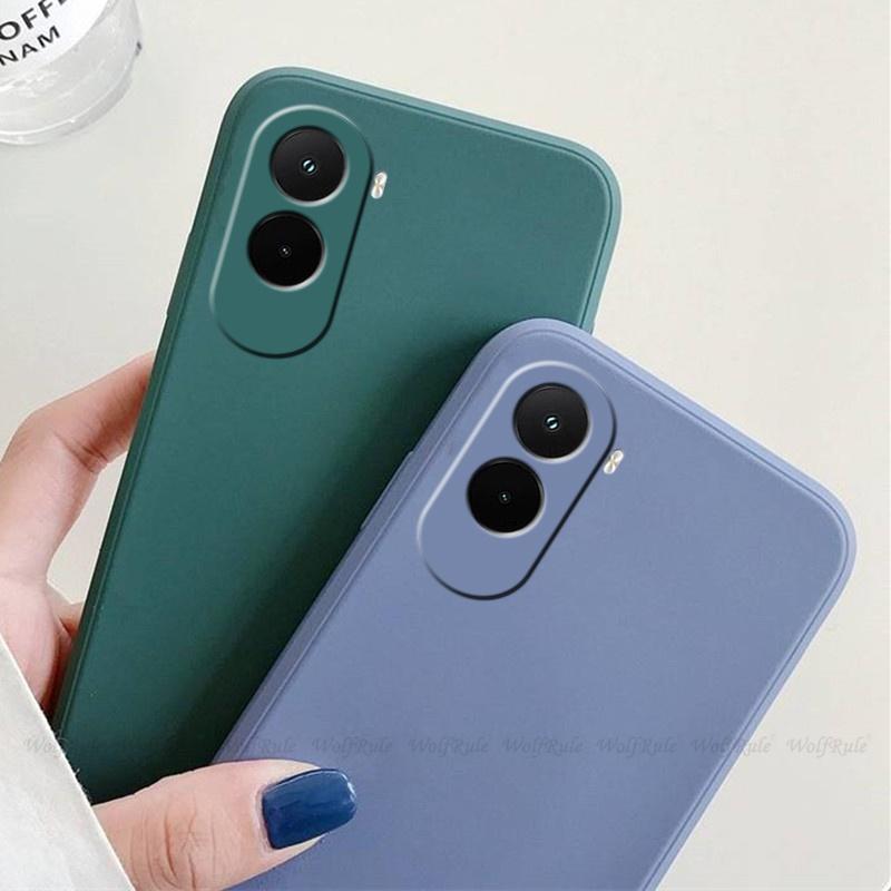 For Xiaomi Poco M7 Case Cover Poco M7 Capas Shockproof Liquid Silicone Phone Back Bumper TPU Soft Fundas Poco M7 Plus