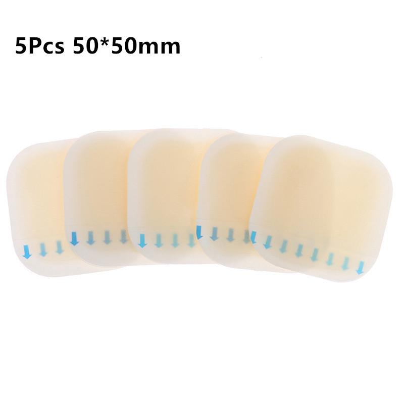 24 5pcs Adhesive Hydrocolloid Gel Blister Plaster Heel Anti-wearing Heel Sticker Pedicure Patch Plaster Foot Care Tools