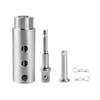 Trailer Jacks Drill Adapters 1in Drive Shafts Stainless Steel Handle Cordless Drill Adapters with Socket Bit Attachment