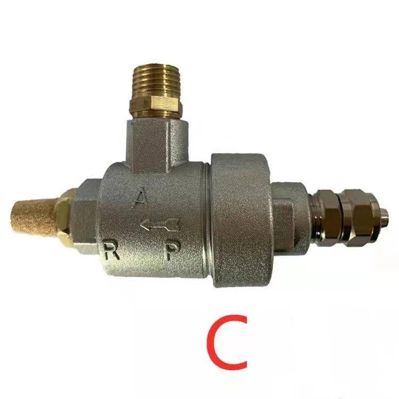 1 Stück Reifen Demontage Reifenwulstlöser Maschinenteile großer Zylinder Schnellablassventil Entlüftungsventil Rückschlagventil Metall