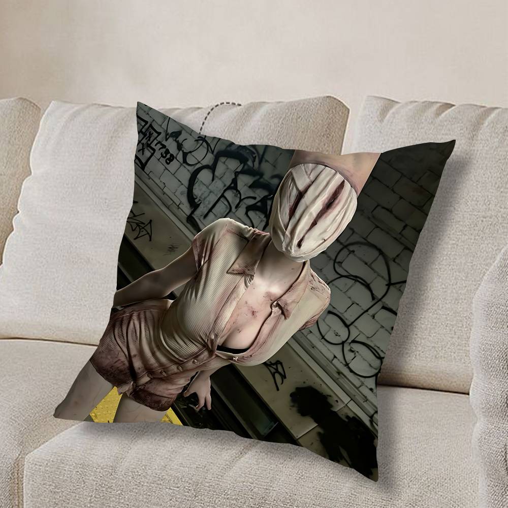Crazy Silent Hill Mi piace Federa Federa Soggiorno Cuscino per Divano Copricuscino Adatto per Casa Camera da Letto Decorazione Stanza
