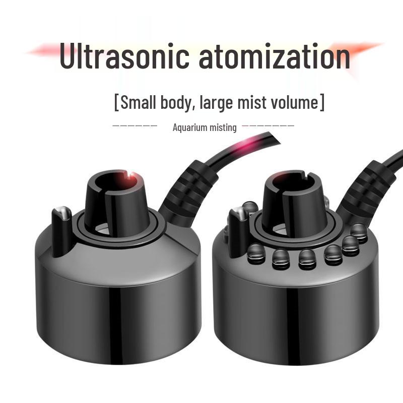 Colorful Lights 24V Fog Maker with Large Mist Output and Water Shortage Auto-Off for Aquariums and Rockeries