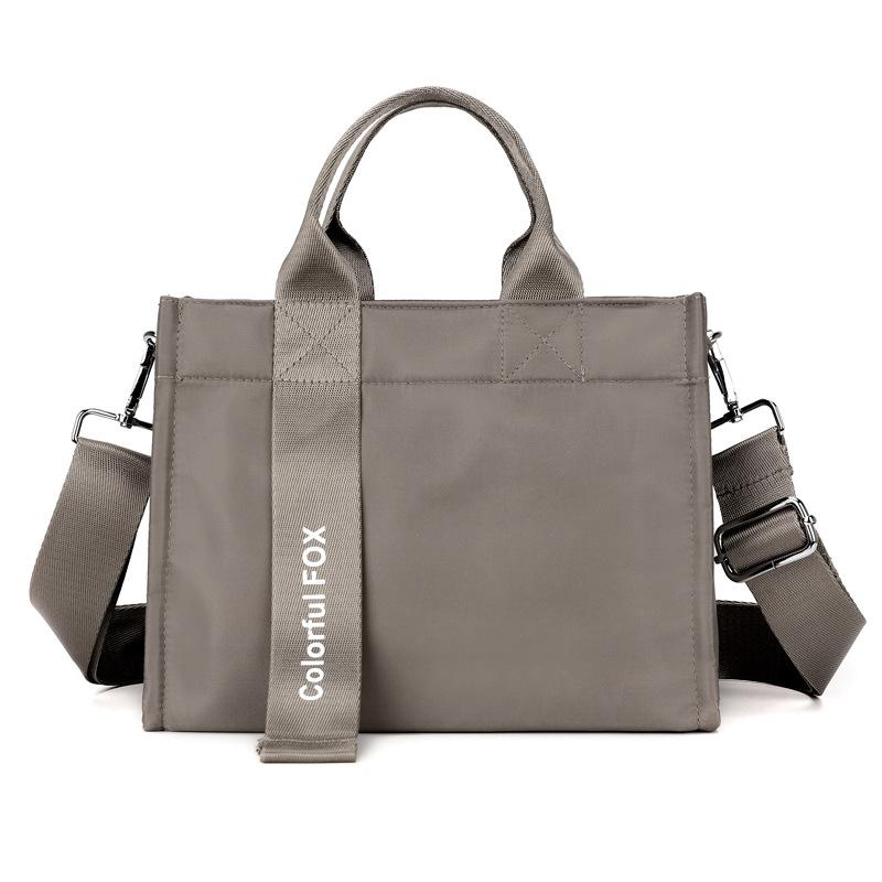 New women's fashion trend shoulder bag simple versatile nylon messenger bag large capacity