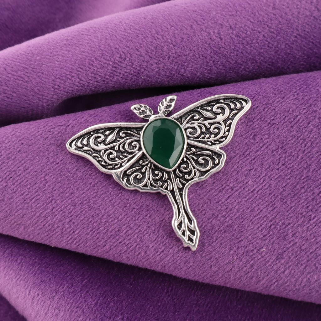 Green Onyx Pendant Handmade Gemstone Jewelry, 925 Solid Sterling Silver Pendant Unique Design Jewelry