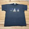 Vintage 90s Bahamas Sailboat Moon Stars Beach Tropical Souvenir T Shirt Xl Vintage Casual Comfortable Slightly