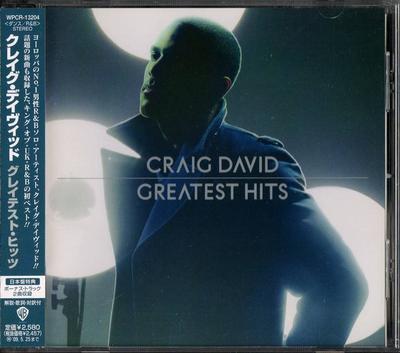 CD CRAIG DAVID - Greatest Hits WPCR13204 Warner Bros. Re 2008 Japan Dance & Electronica Gebraucht