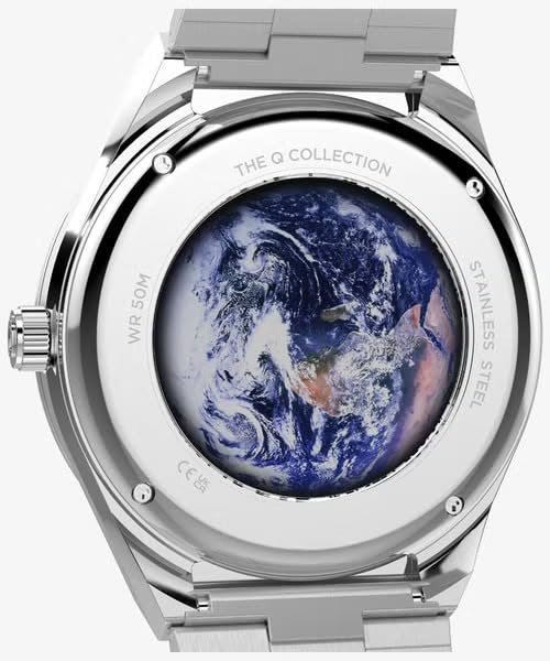 TIMEX Q TIMEX X NASA Apollo 17 Chronograph Quartz Analog Watch 50m Water Resistant TW2Y56700